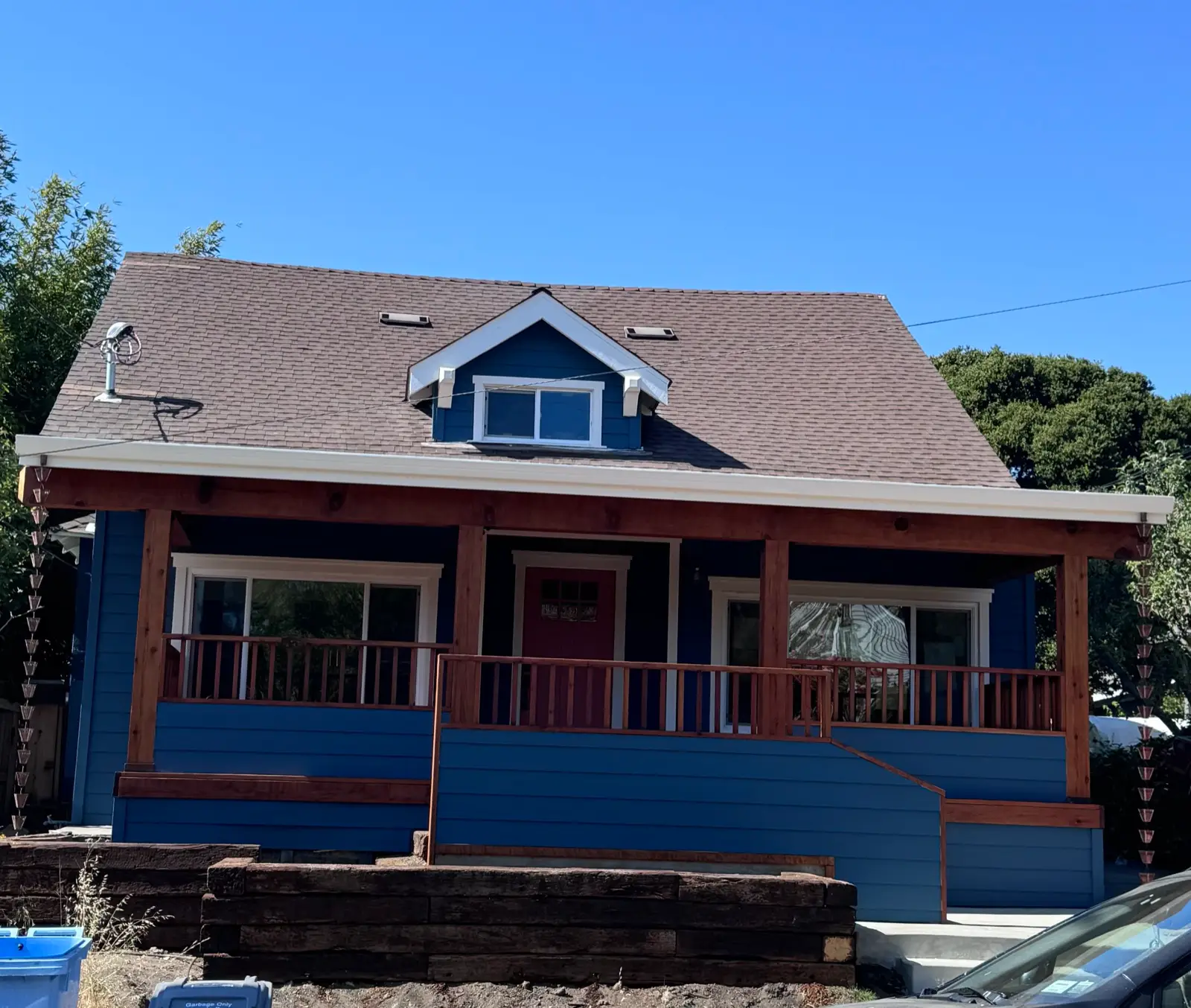 House painters in Berkeley — full exterior repaint of a craftsman-style home by Wilmar's Painting